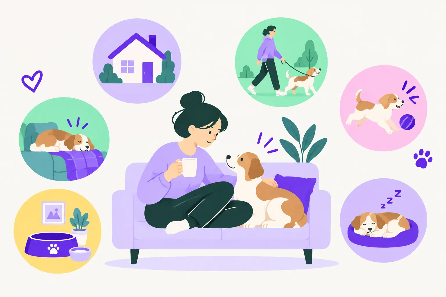 Convivir con un perro